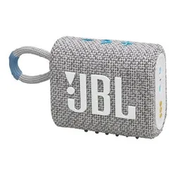 enceinte jbl go 3 eco - sans fil bluetooth - blanc