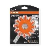 feu de signalisation d'urgence osram led guardian road flare, led - lampe de poche avec 4 led blanches et 12 led oranges en tant q