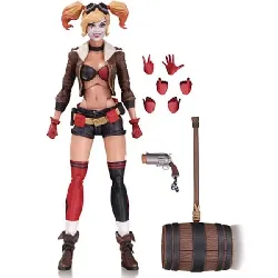 figurine 2017 harley quinn bombshells 6" figure dc collectibles designer series icons