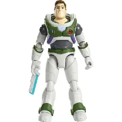 figurine disney pixar -  buzz l'éclair ranger de l'espace alpha - mattel