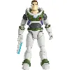 figurine disney pixar -  buzz l'éclair ranger de l'espace alpha - mattel
