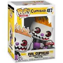 figurine funko pop! cuphead - evil cuphead exclu pop 10cm