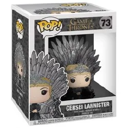 figurine funko pop! game of thrones - cersei lannister on iron throne oversized-73