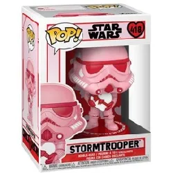 figurine funko pop - star wars : saint - valentin n°418 - clone trooper - saint valentin (52873)