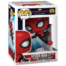 figurine funko pop! vinyl: marvel - spider-man (upgraded suit) #470