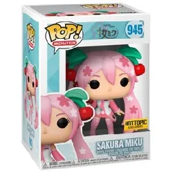 figurine funko pop - vocaloid n°945 - sakura miku (55664)