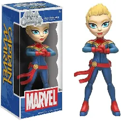 figurine marvel - captain marvel rock candy 15cm