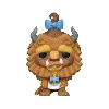 figurine pop! la belle et la bête - la bête w/curls 9 cm