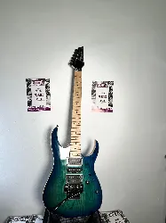 guitare ibanez rg370ahmz-bmt-blue moon burst