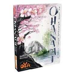 jeu de société oya ohanami - jeu de draft poétique pour construire des jardins japonais