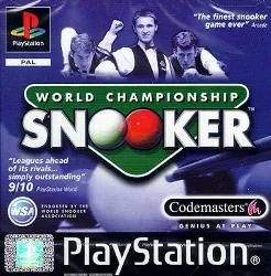jeu ps1 world championship snooker playstation import anglais