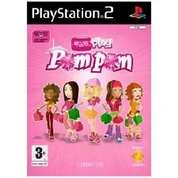 jeu ps2 eye toy play pompom party avec pompom