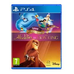jeu ps4 disney classic games : aladdin and the lion king