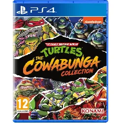 jeu ps4 teenage mutant ninja turtles : the cowabunga collection