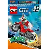 lego city - la moto de cascade du scorpion téméraire - 60332