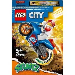 lego city - la moto de cascade fusée - 60298