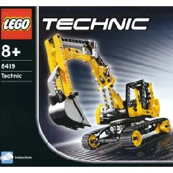 lego technic 8419 excavatrice excavator