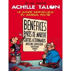 livre achille talon tome 46 - le monde merveilleux du journal polite