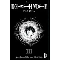livre death note tome 3 - black edition