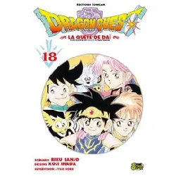 livre dragon quest - la quête de dai - tome 18