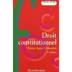 livre droit constitutionnel