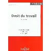 livre droit du travail