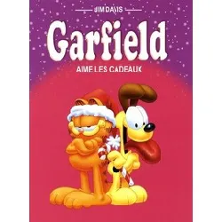 livre garfield - garfield aime les cadeaux