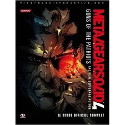 livre guide mgs 4