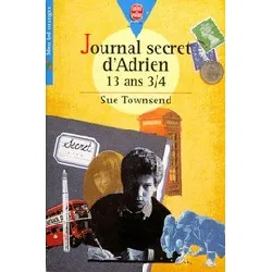livre journal secret d'adrien, 13 ans 3/4