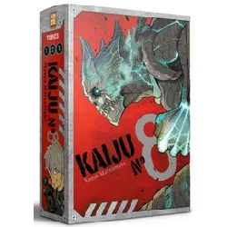 livre kaiju n°8 - coffret en 3 volumes : tomes 1 à 3