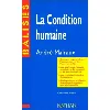 livre la condition humaine andré malraux