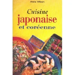 livre la cuisine japonaise et coréenne
