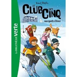 livre le club des cinq tome 9 - le club des cinq aux sports d'hiver