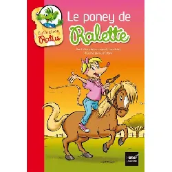 livre le poney de ralette - jeanine guion