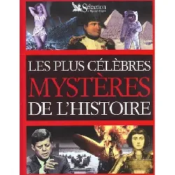 livre les plus célèbres mystères de l'histoire