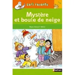 livre mystère et boule de neige