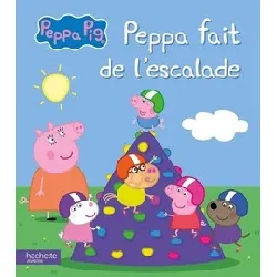 livre peppa pig - peppa fait de l'escalade