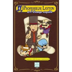 livre professeur layton et l'étrange enquête - tome 4