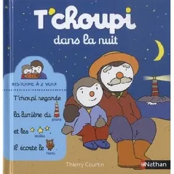 livre t'choupi dans la nuit