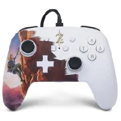 manette câblée améliorée powera pour nintendo switch - ascension du héros