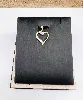 pendentif coeur en 2 ors orné d'un diamant or 750 millième (18 ct) 1,03g