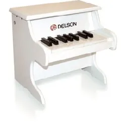 piano enfant delson blanc 182wh - dimensions : 245 x 295 x 310 mm - 5 kg
