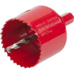 scie cloche profondeur de coupe 40 mm trépan wolfcraft bim diamètre 54