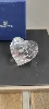 swarovski presse papier en forme de coeur