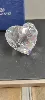 swarovski presse papier en forme de coeur