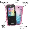 vtech kidizoom snap touch rose - appareil photo pour enfants