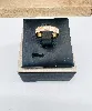 bague alliance or motif traits or 750 millième (18 ct) 2,23g