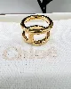 bague chloé en métal doré t52