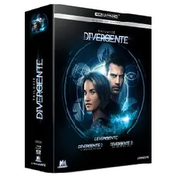 blu-ray divergente l'intégrale de la trilogie blu - ray 4k ultra hd