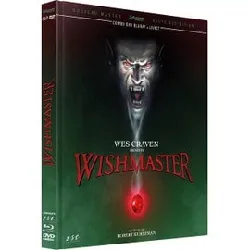 blu-ray wishmaster - édition collector + dvd + livret